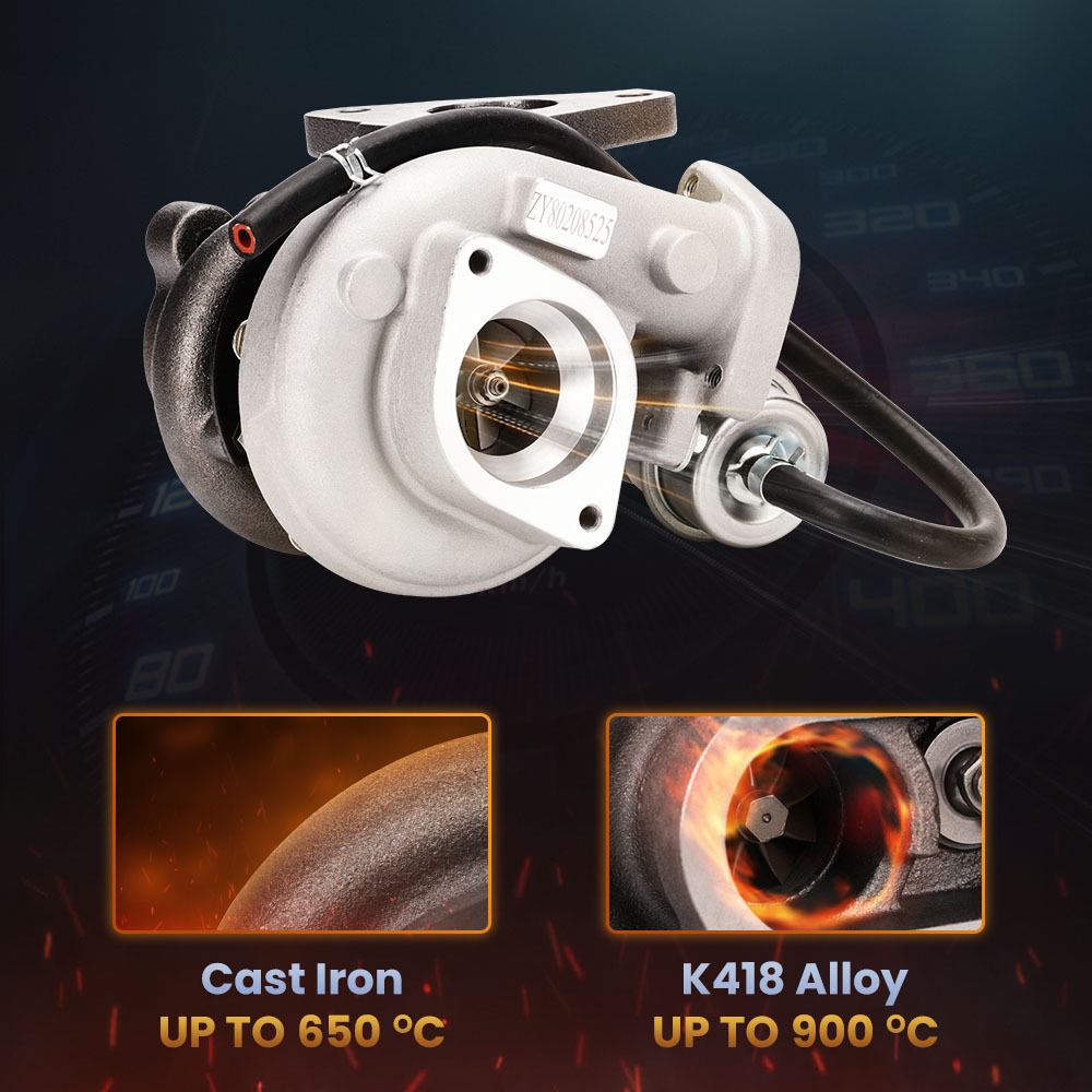 Turbocompresor para GT1752 701196 compatible para Nissan Patrol Safari Y61 2.8 TD 14411-VB300