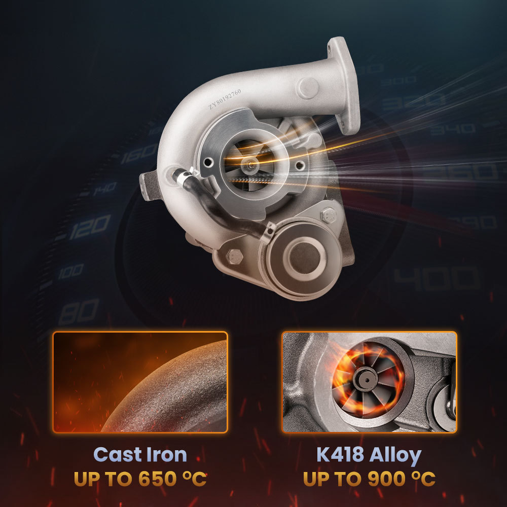 CT26 Turbo Cargador turbocompresor compatible para Toyota Land Cruiser 4.2L 1HD-FTE 17201-17040