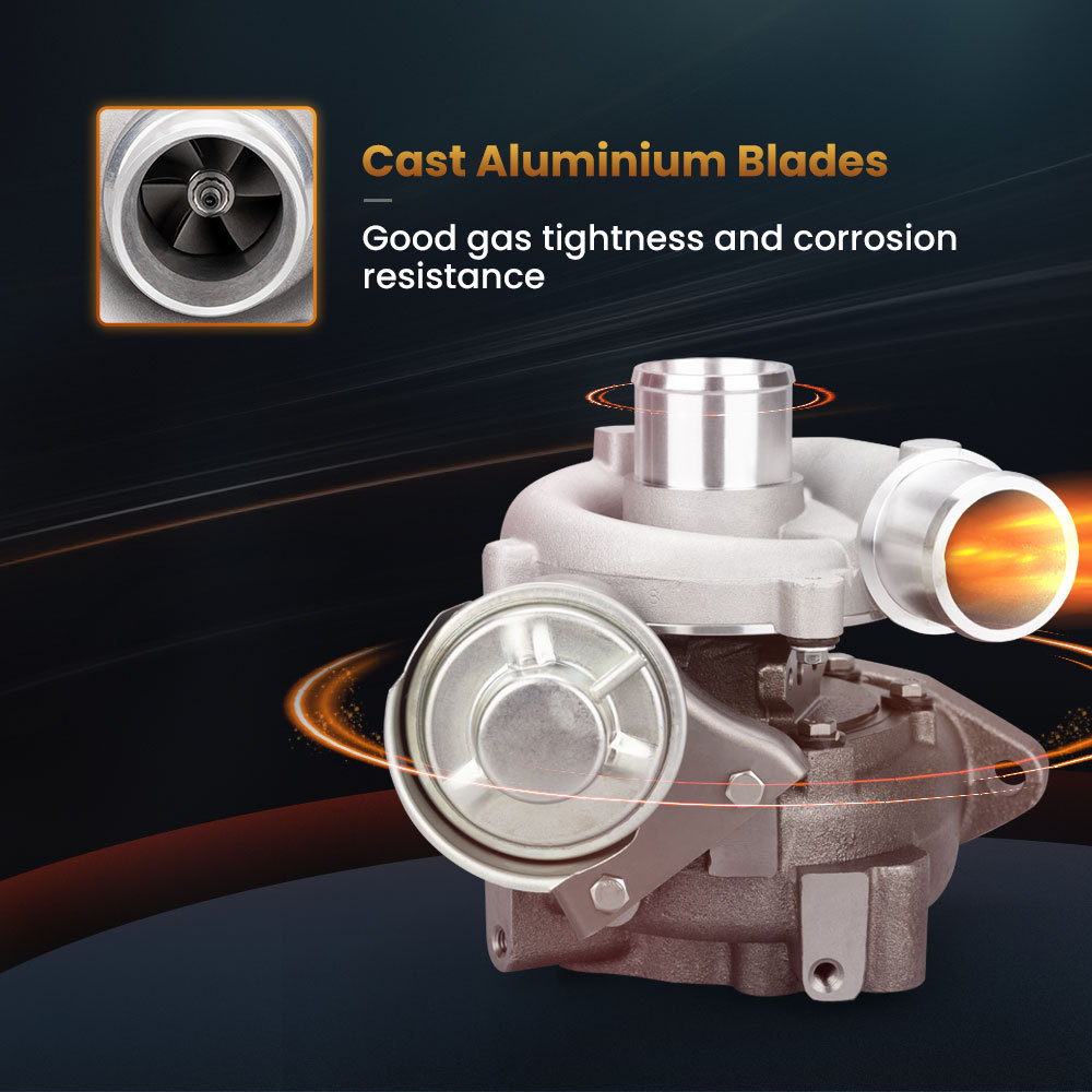 Turbocompresor compatible para toyota Avensis compatible para rav4 2.0d 721164, 116ps 17201-27040 85kw
