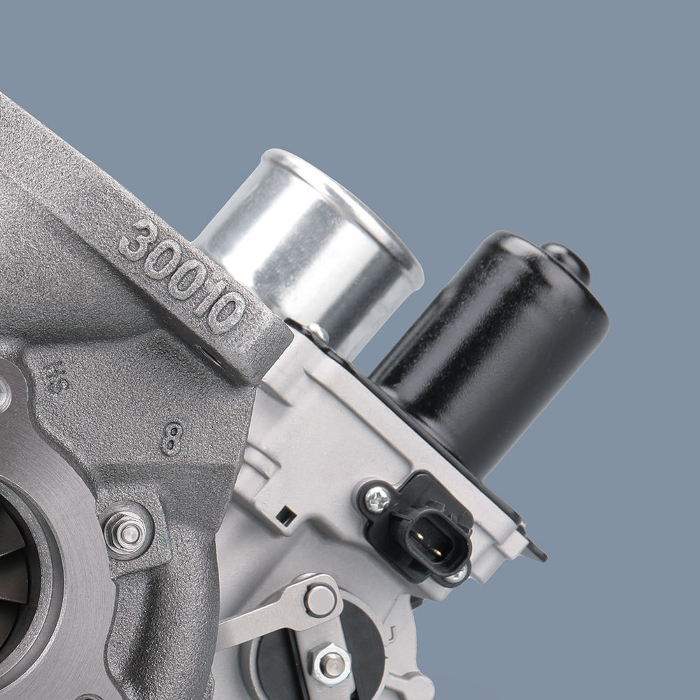 Cargador Turbo CT16V compatible para Toyota Hilux compatible para Landcruiser 3.0L D4D 1KD-FTV 17201-30100 / 17201-0L040 con actuador electrónico