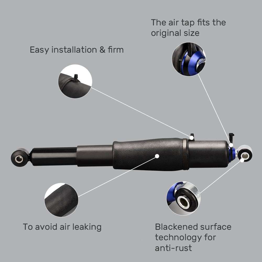 Rear Air Suspension Absorber Strut compatible for Chevy compatible for GMC compatible for Cadillac SUV Air Ride Shock