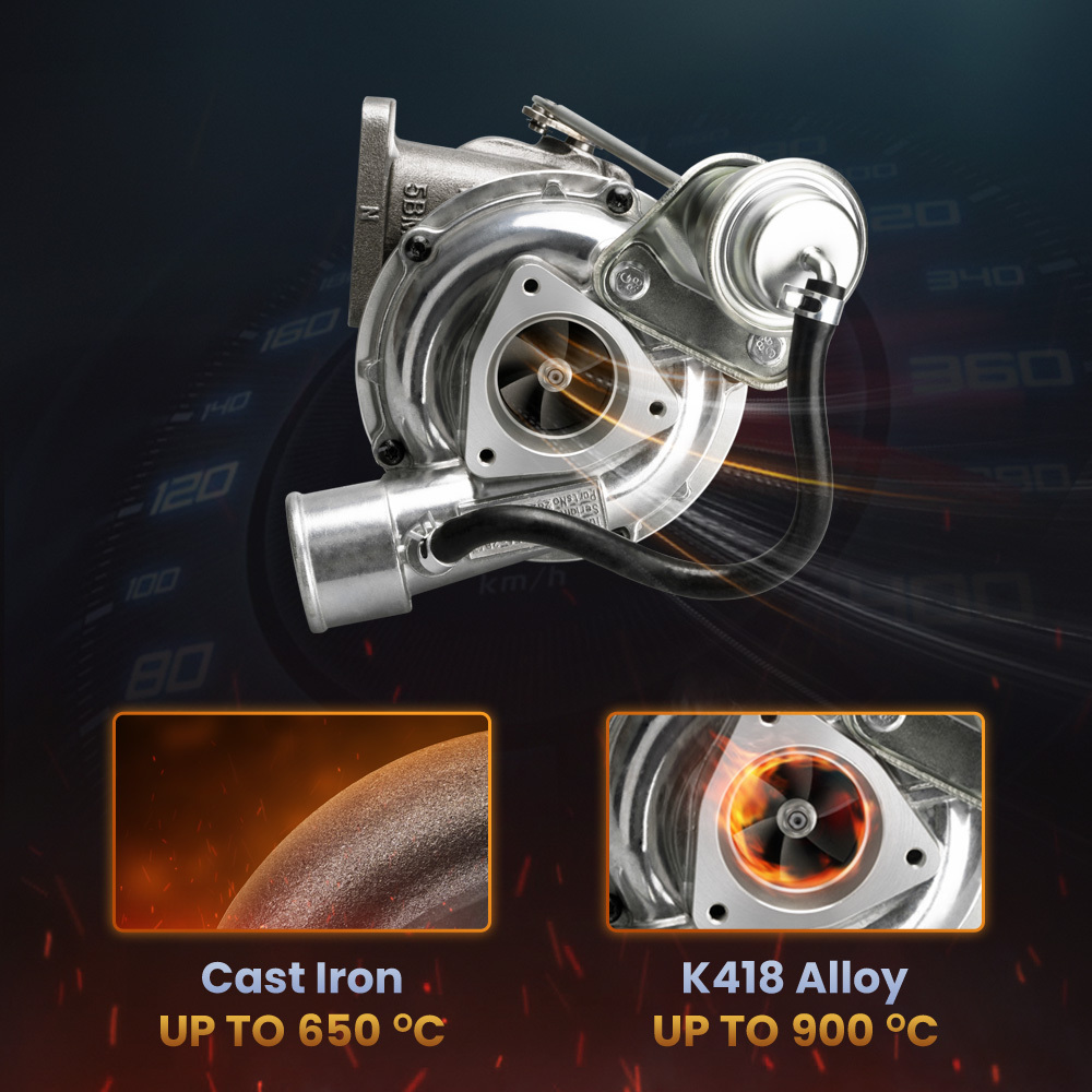 Compatible para hyundai terracan 2.9l j3 cr khf5-2b turbocompresor 28201-4x701 282014x400