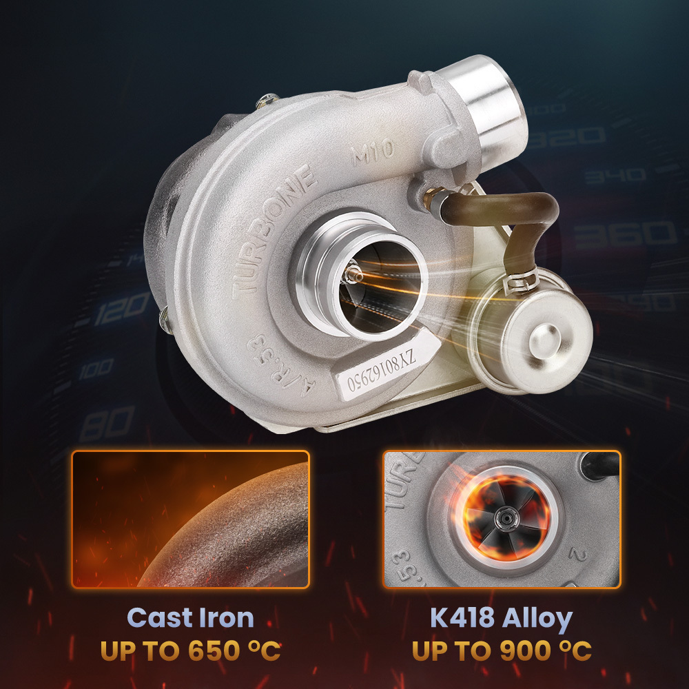 Turbocompresor 454061 compatible para Renault Fiat Ducato 2,8 TD 8140.43 s9w700 90Kw 122PS