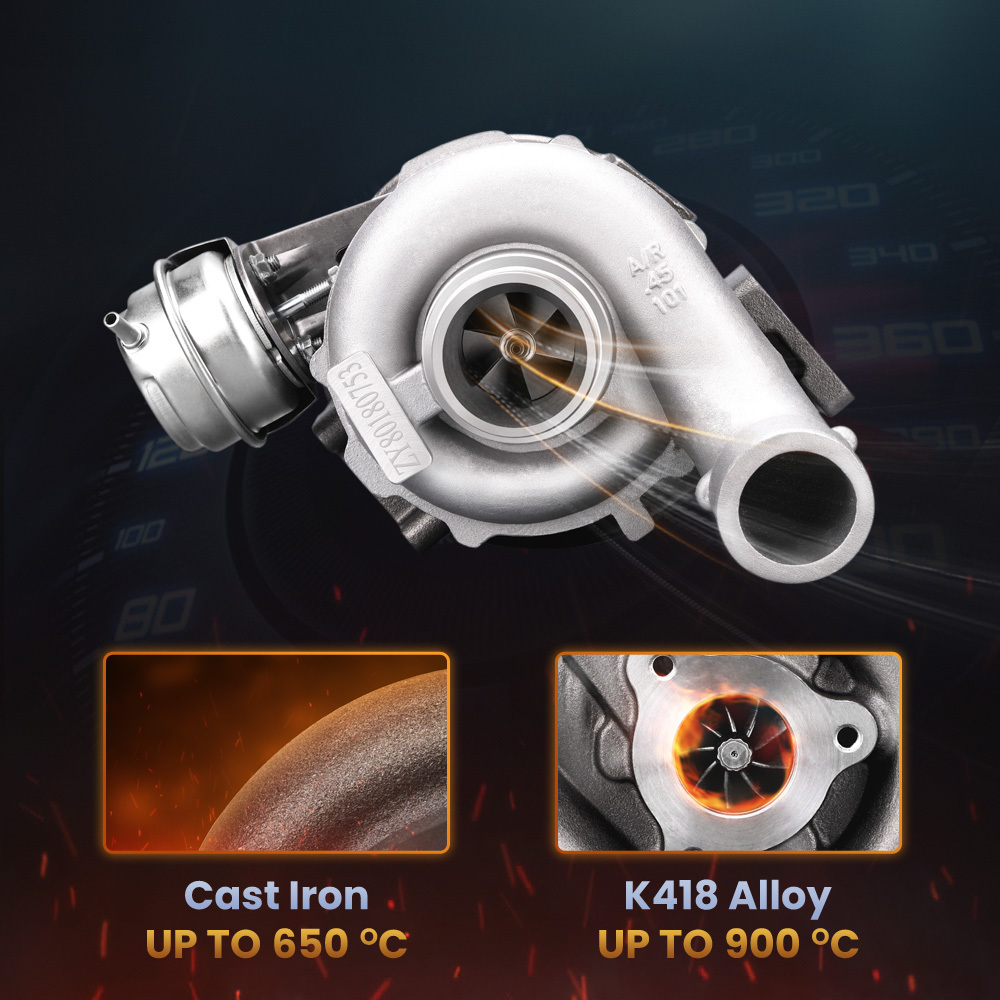 Compatible para AUDI A4 A6 A8 compatible para SKODA VW 2.5 TDI 2.5L Turbocompresor Turbo para GT2052V 454135