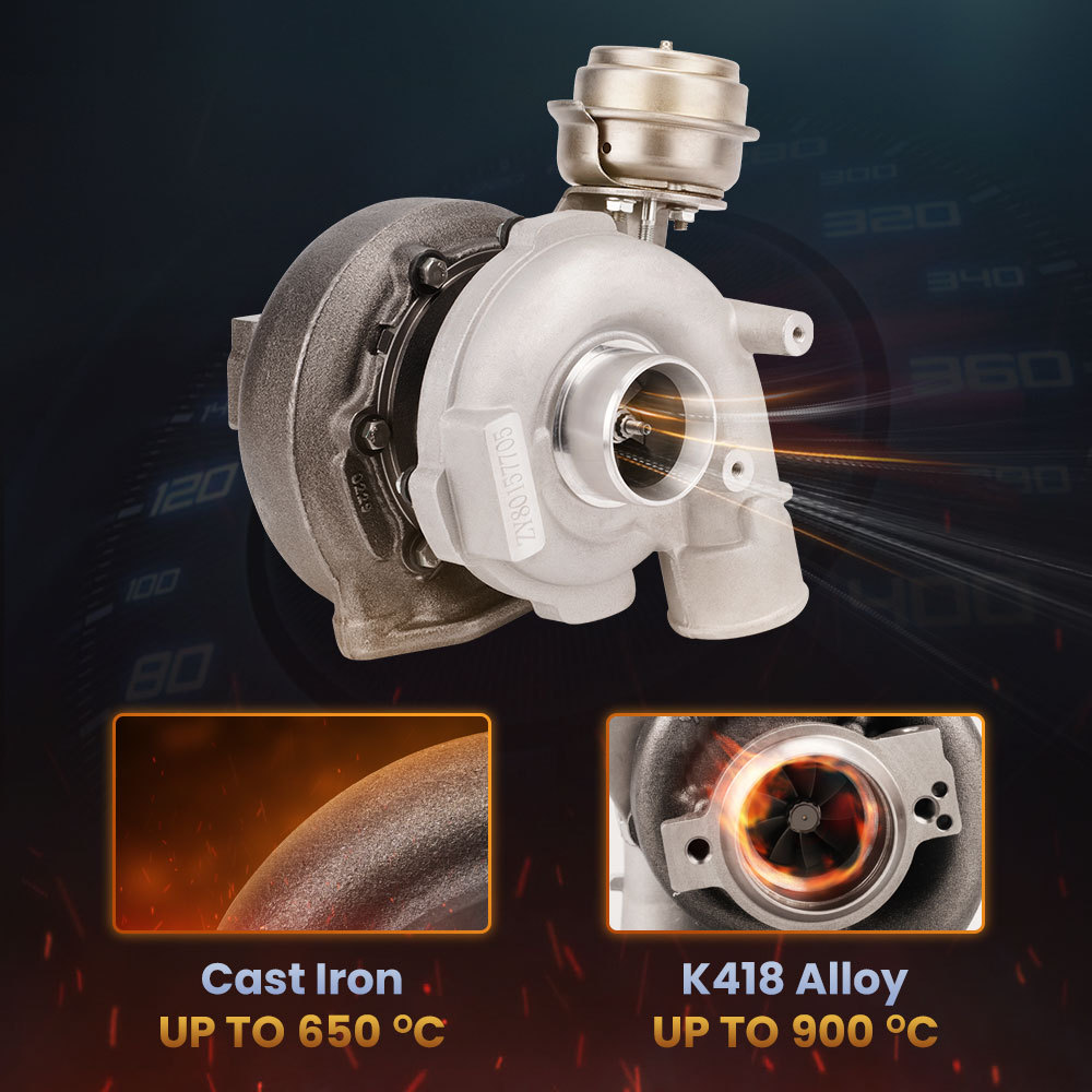 Turbocompresor 454191 compatible para BMW 730d / 530d E38 E39 M57D30 135KW 142KW para GT2556V turbo