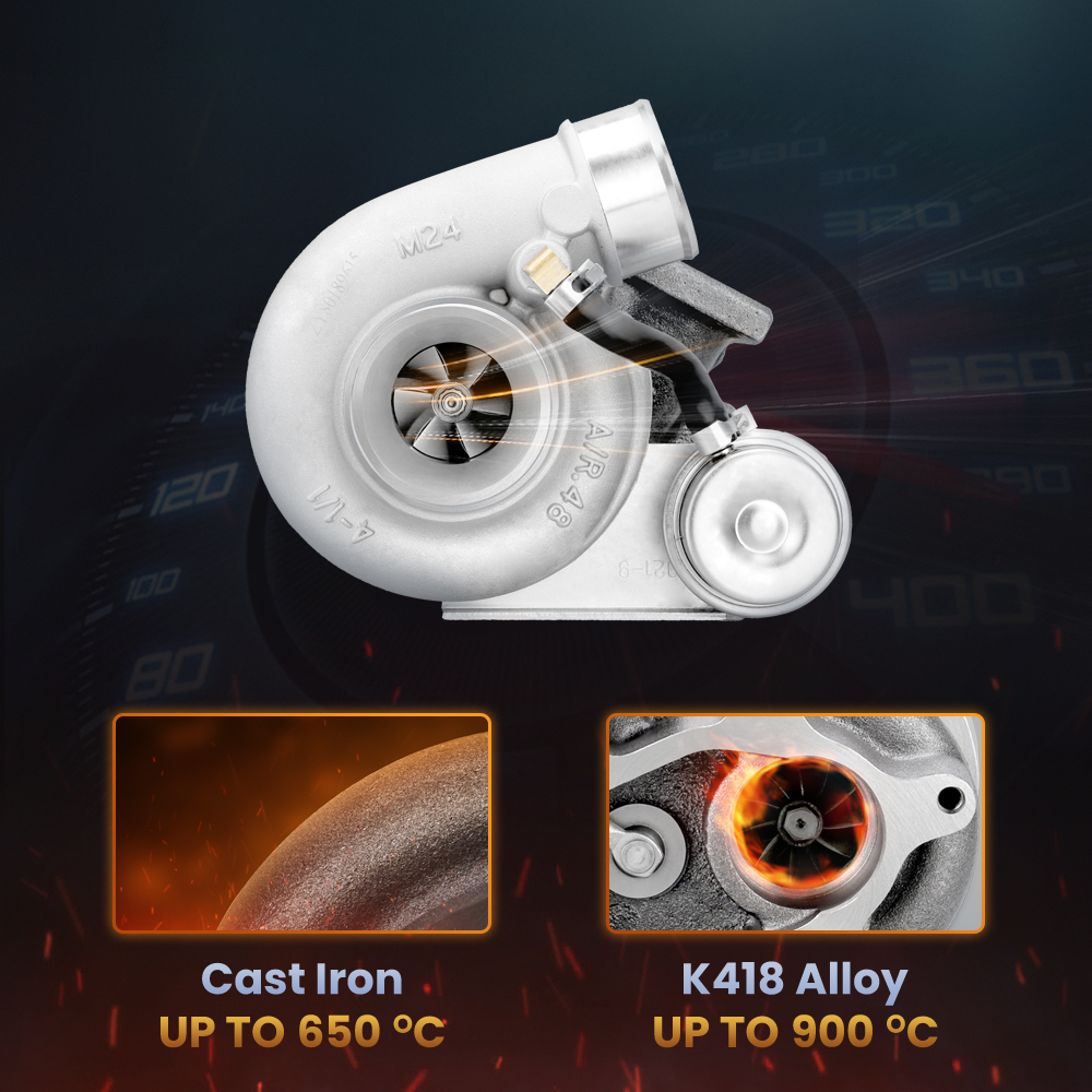 Turbocompresseur compatible para Iveco New Turbo Daily 2.5 TDI 103hp 116hp TB2509 466974-10