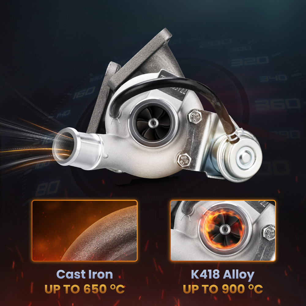 Turbolader compatible para FORD Transit 2.2TDCi Duratorq 85 115PS 6C1Q-6K682-CD 49131-05313