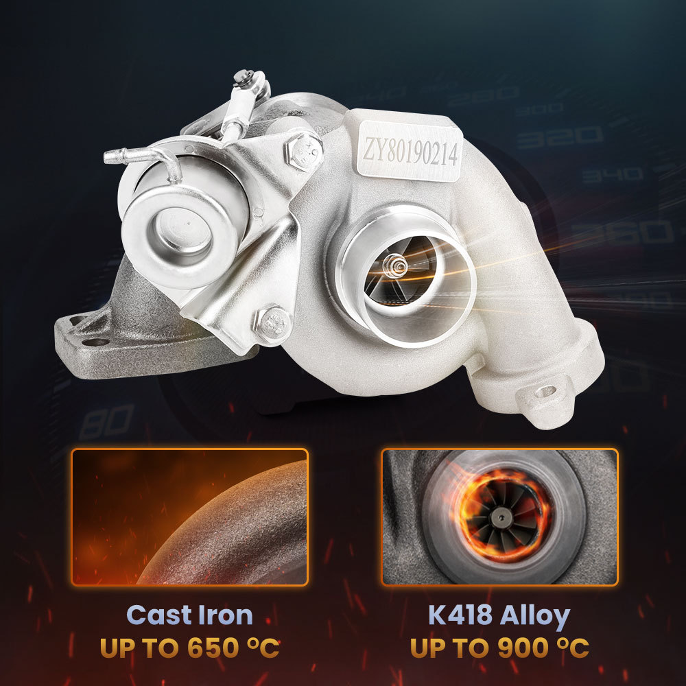 compatible Para Peugeot, Citroen 1.6 HDi, compatible para Ford 1.6 TDCi 90HP Turbo / Turbocompresor 49173-07508