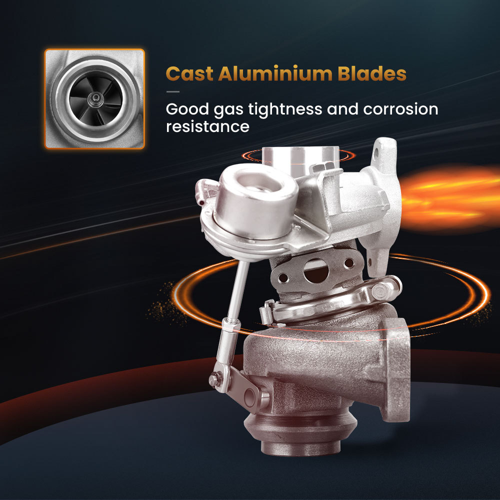 compatible Para Peugeot, Citroen 1.6 HDi, compatible para Ford 1.6 TDCi 90HP Turbo / Turbocompresor 49173-07508