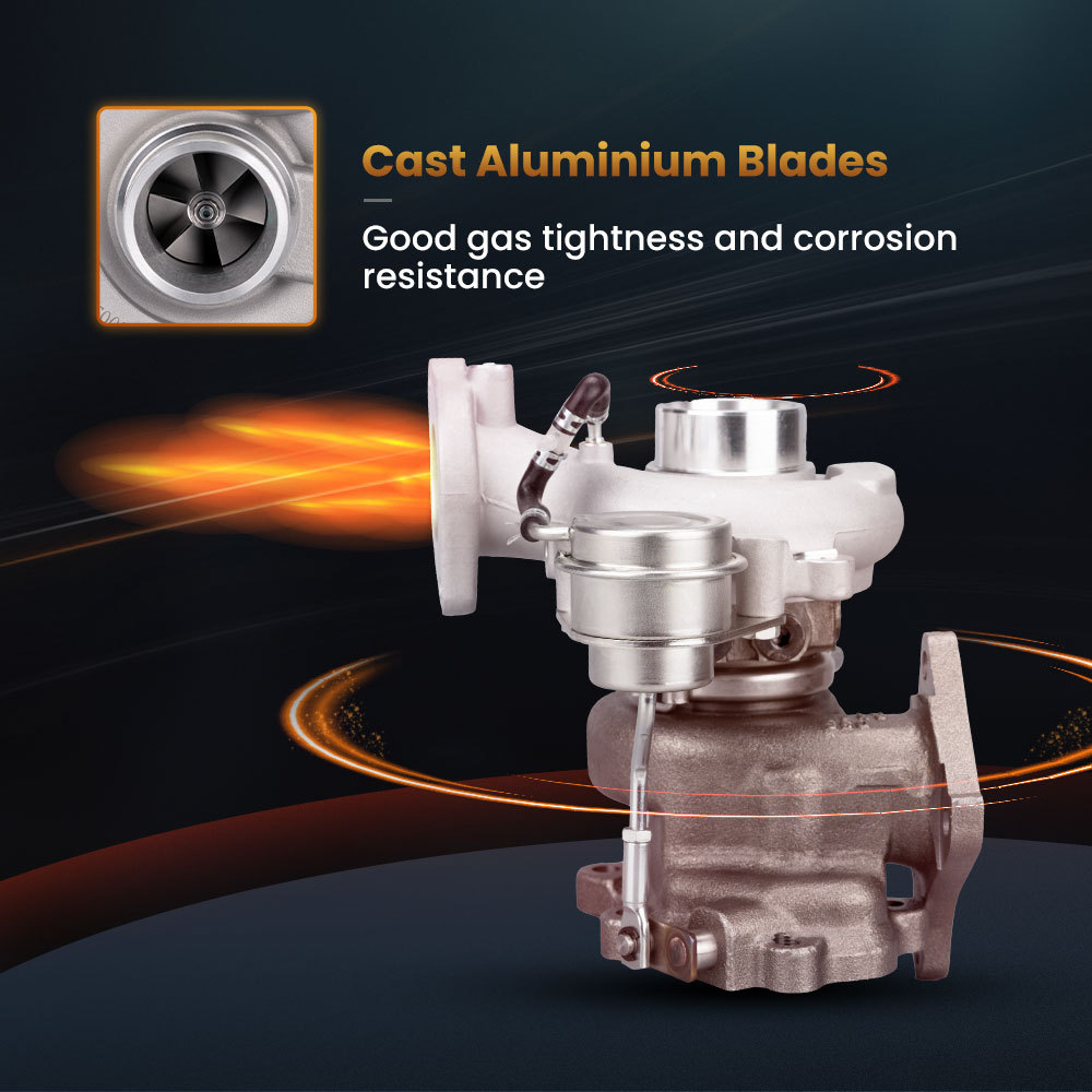 Turbocompresor TD04L 49477-04000 Compatible con motor compatible para Subaru Impreza WRX GT EJ255 (no para STi) 2008-2011.