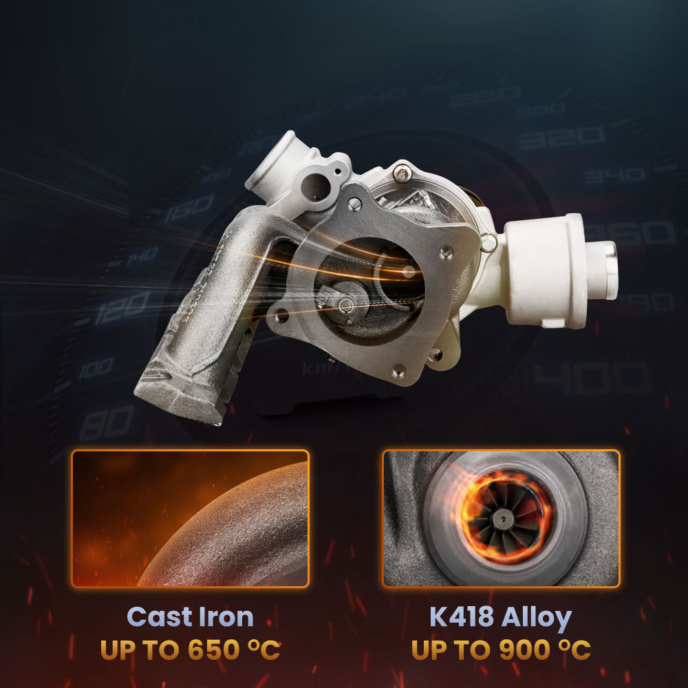Turbo turbocompresor compatible para Audi A4 2.0 TFSI (B7) BGB200HP 147KW2004 - 2008