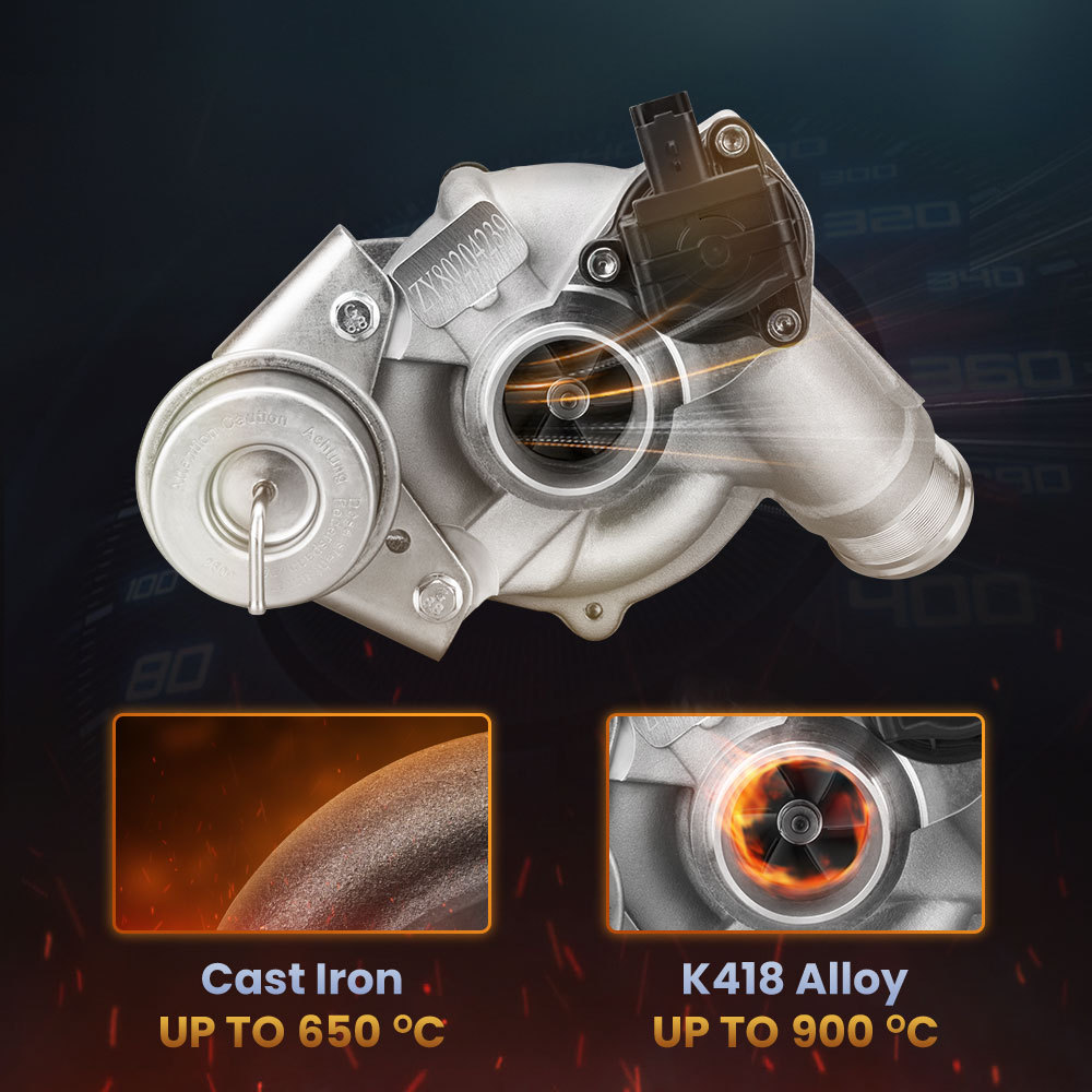 Turbo compatible para Citroen compatible para Peugeot 2009 1.6 16V THP C-4 compatible para DS-3 207308 EP6DT turbocompresor