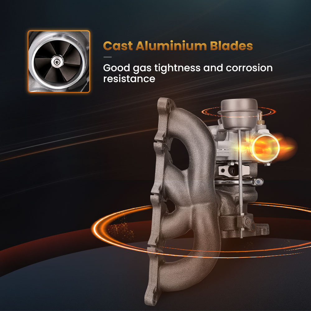 Turbocompresor K03 compatible para VW GOLF 5 6 POLO 5 Scirocco Touran Tiguan 1.4 TSI Turbo