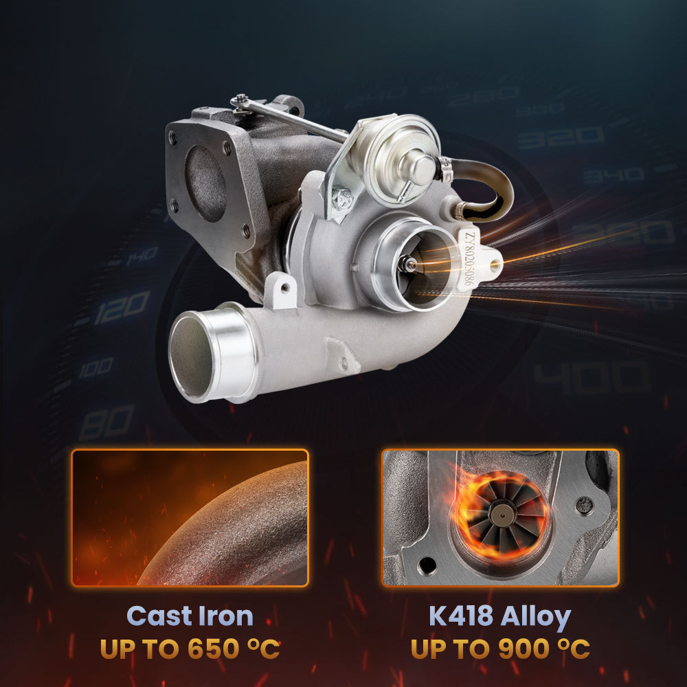 K0422-582 K04 Nuevo turbocompresor de repuesto directo 53047109904 compatible para MAZDA CX-7 2.3L