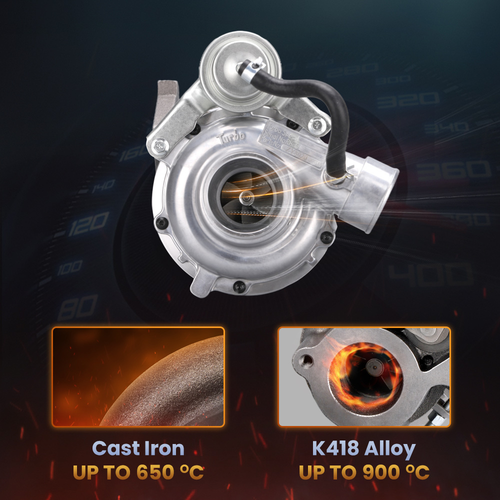 RHF5 Turbocharger compatible para Isuzu  Holden Opel Trooper 4JX1T 3.0LD Turbocompresor