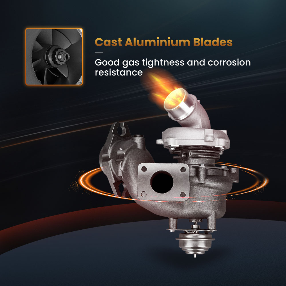 Turbocompresor compatible para Citroen C8 compatible para Fiat ulysee compatible para Lancia Phedra compatible para peugeot 807 2.2 HDI