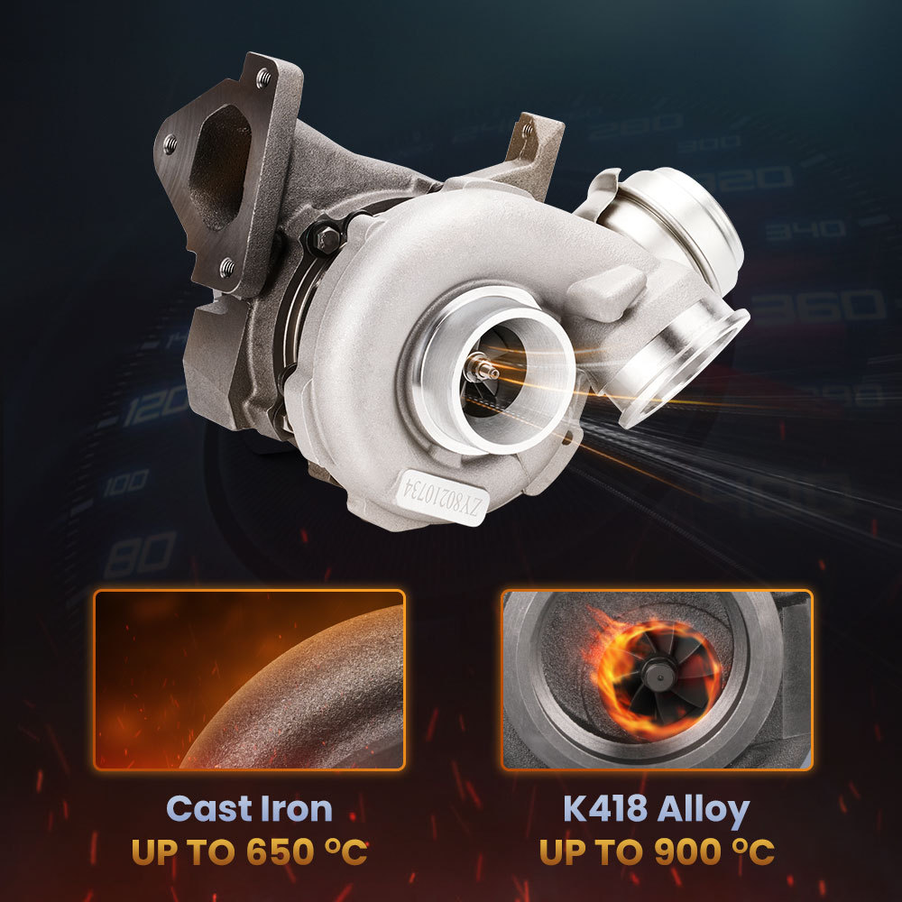 Turbocompresor 709836 compatible para Mercedes-Bens Sprinter I 213CDI/313CDI/413CDI 95 Kw