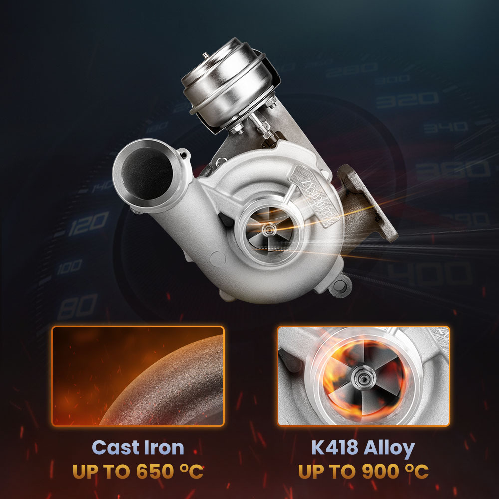 Compatible para Alfa Romeo 147 156 compatible para Fiat Stilo 1.9 JTD 716665 55191934 126HP Turbocharger