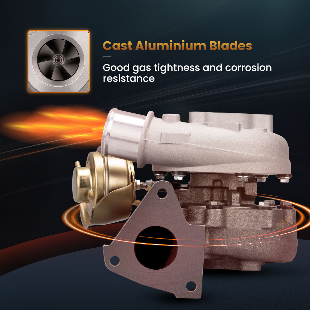 Turbo para GT2052V compatible para Nissan Patrol Terrano 3.0 Aceite frío ZD30ETi 724639, 705954