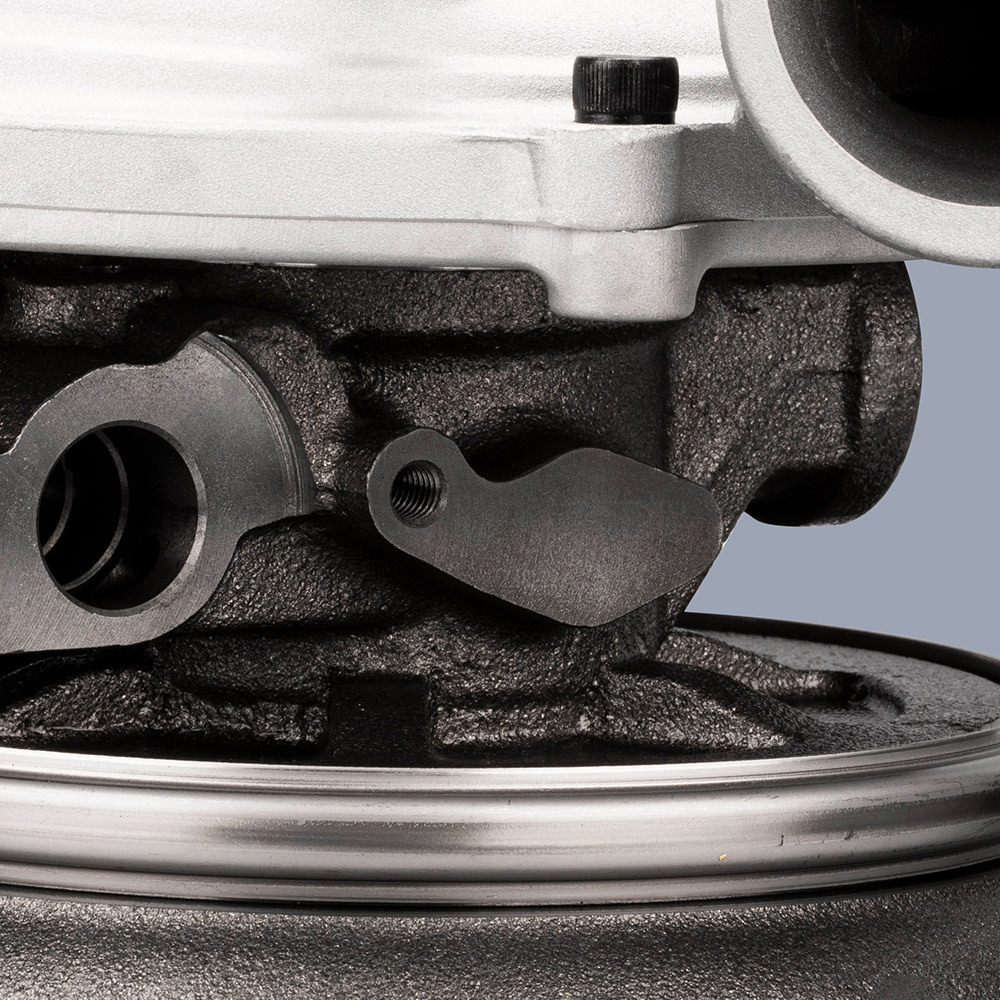 Turbocompresor compatible para Ford 6.0L compatible para F-350 Powerstroke 04-07 Compresor de actualización para GT3782VA W / O eletrical aturator