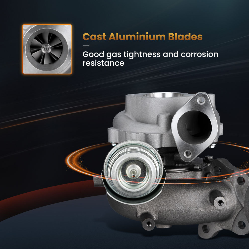 Compatible para NISSAN Navara 2.5 Diesel 171HP Turbo Cargador 769708 para GT2056V Turbocompresor