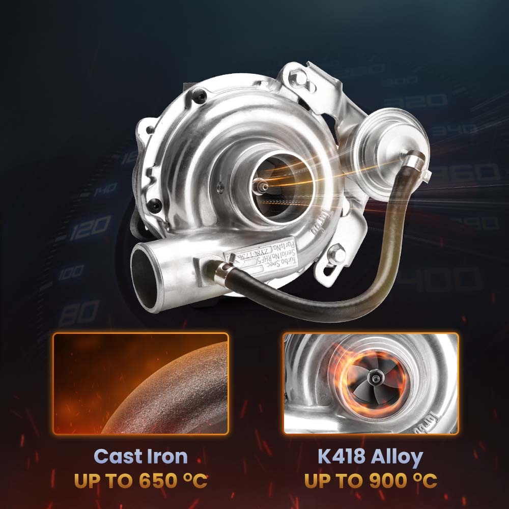 VD420014 Turbolader Turbine compatible para Isuzu Rodeo Trooper 2.8L 3.0L 4JB1T turbo