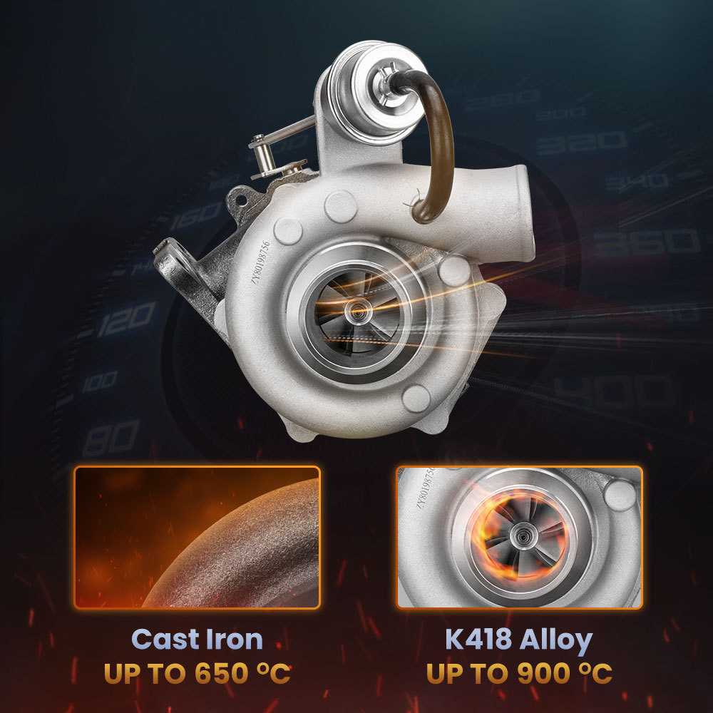 Turbocompresor compatible para GMC W3500/4500/5500 W3S042 W4S042 W5R042 4.8L 8971894520