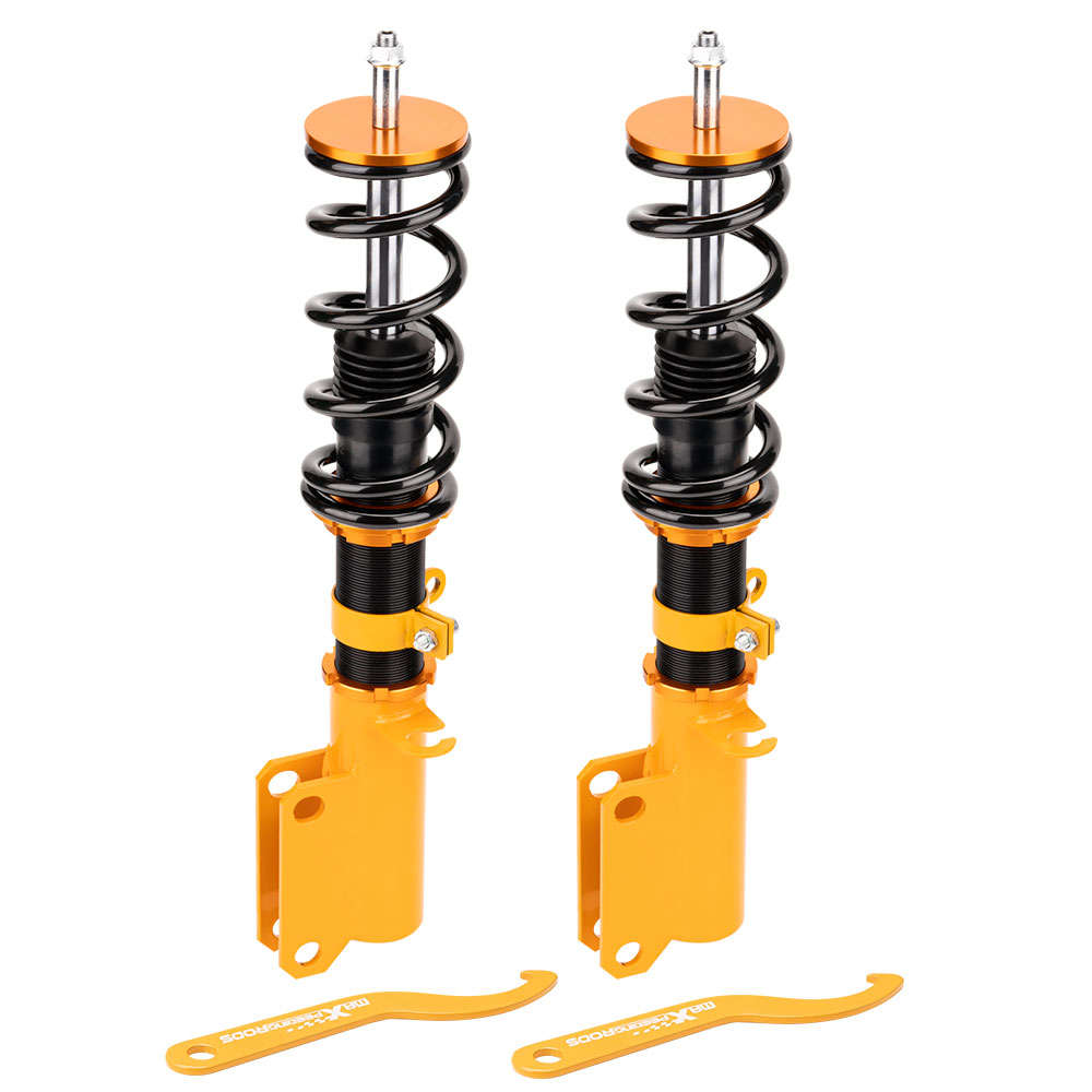 2-Piece Rear Coilover Shocks & Springs Struts For BMW X5 E53 2000-2006 – MaXpeedingrods Direct Fit