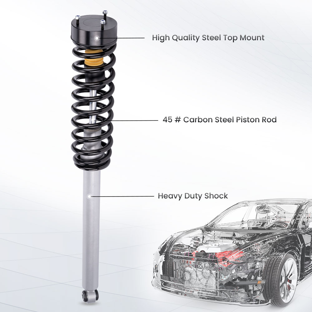 Airmatic Air to Coil Spring Rear Conversion Kit for 2000-2006