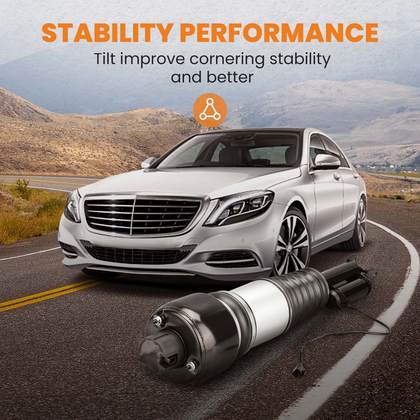 Air Suspension compatible for Mercedes E500 2003 - 2006 Passenger