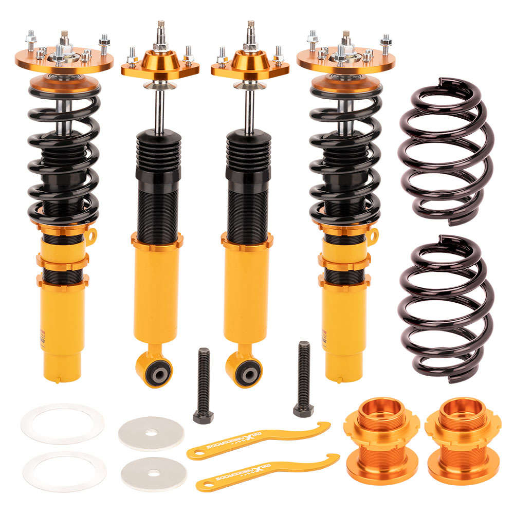 For BMW E46 3 Series 1998-2006 325i 330i Height And Damper Adjustable Coilover Suspension Kit