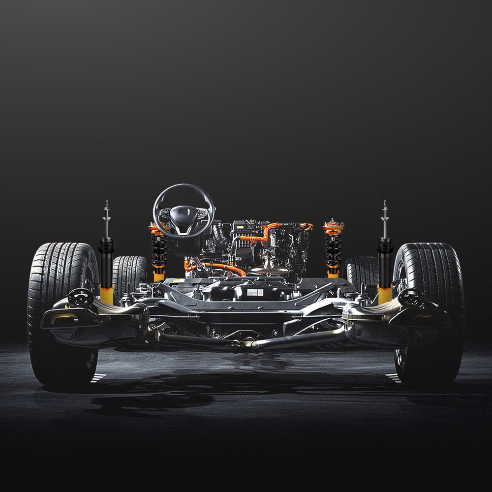 Compatible for Honda Civic 2012-2015 Civic Si 2012-2013 24 Ways Damper Coilovers Kits  Lowering Kit