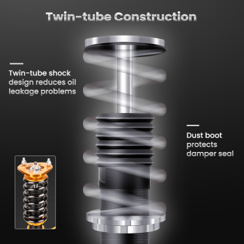 Compatible for Honda Element 2003 - 2011 Adjustable Height Shock Absorbers Coilover Kits