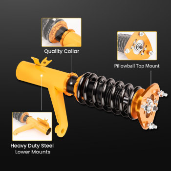 Compatible for Honda Element 2003 - 2011 Adjustable Height Shock Absorbers Coilover Kits