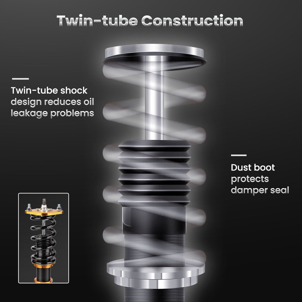 Compatible For HONDA PRELUDE BB1-BB9 1992-2001 Shock Absorbers Coil Spring Strut Coilovers lowering kit