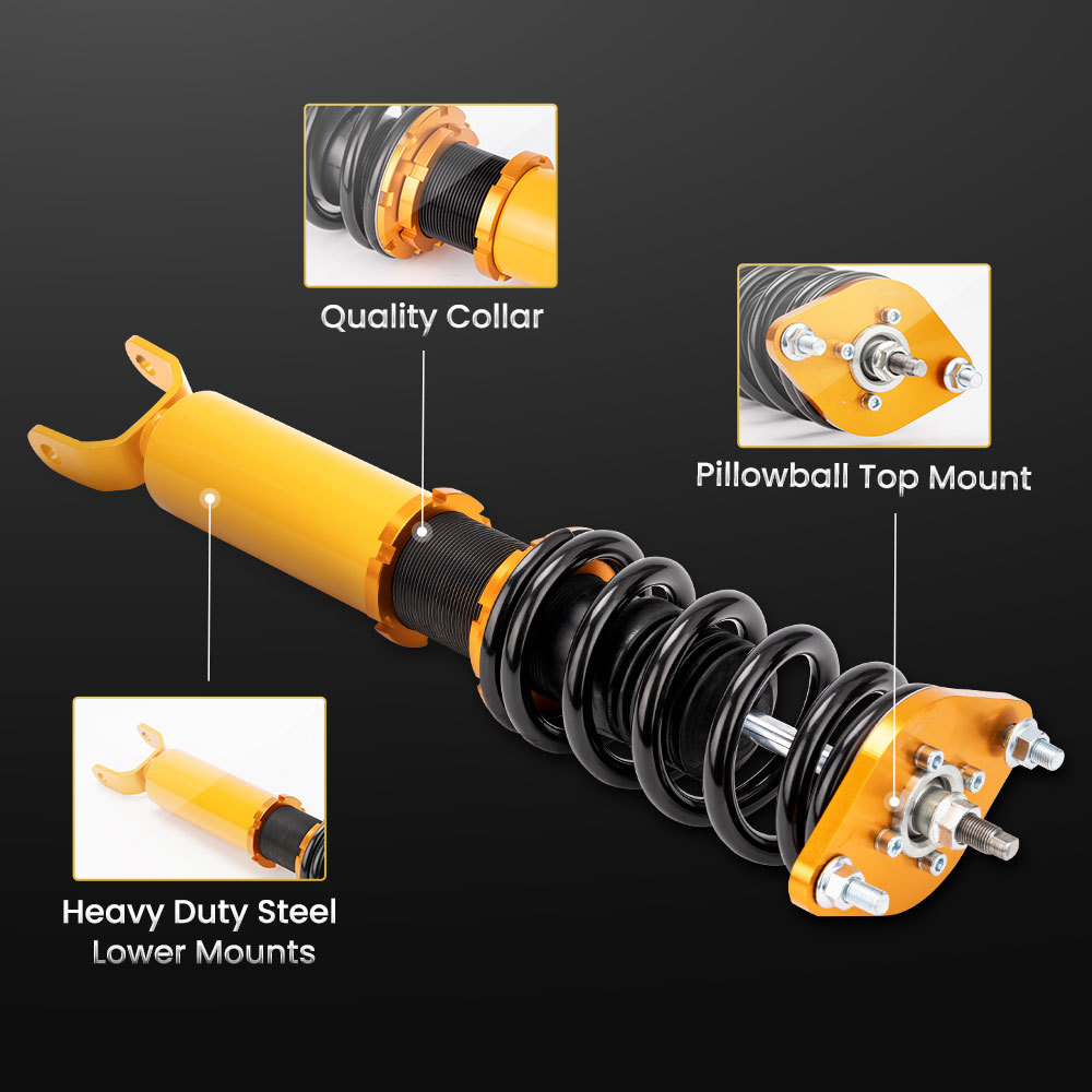 Compatible For HONDA PRELUDE BB1-BB9 1992-2001 Shock Absorbers Coil Spring Strut Coilovers lowering kit