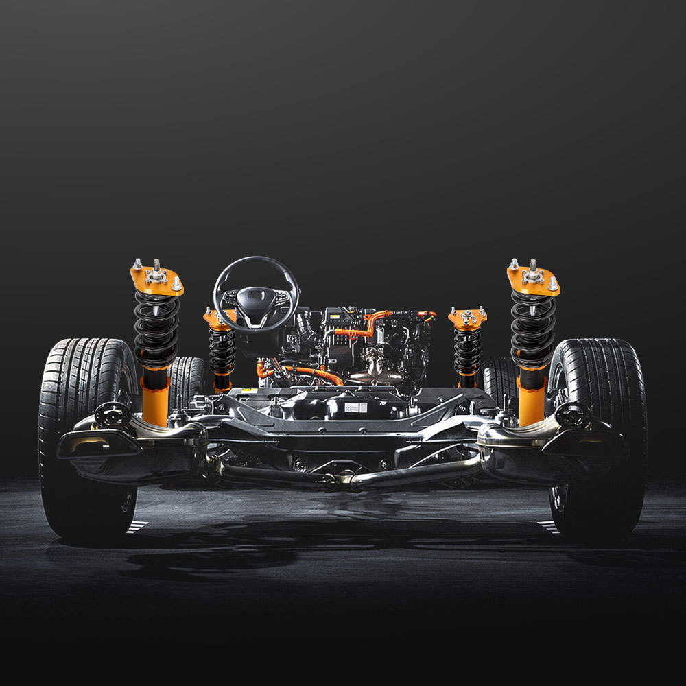 Compatible For HONDA PRELUDE BB1-BB9 1992-2001 Shock Absorbers Coil Spring Strut Coilovers lowering kit