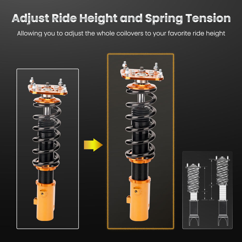 Coilovers Spring Struts compatible for Mazda Savanna RX7 FC3S 1.3L R2 GAS Coupe 86-91
