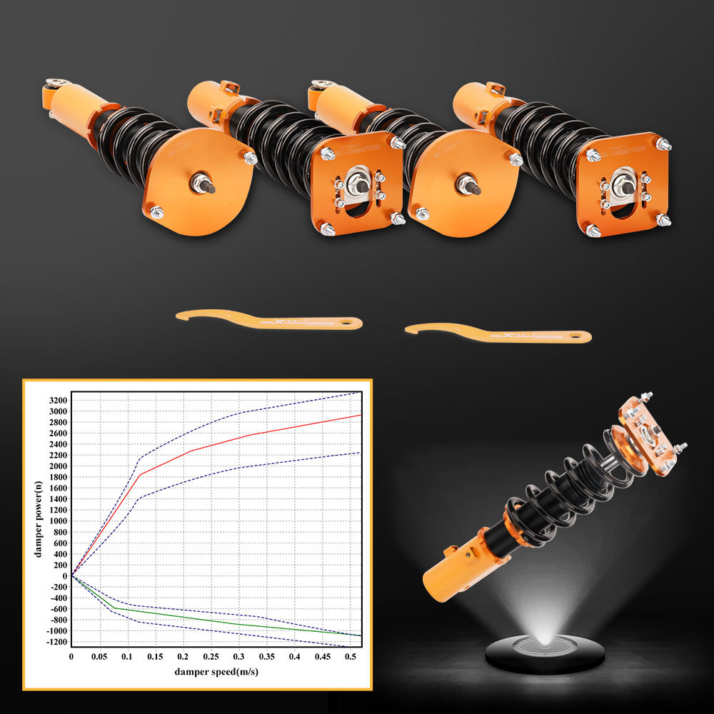 Coilovers Spring Struts compatible for Mazda Savanna RX7 FC3S 1.3L R2 GAS Coupe 86-91