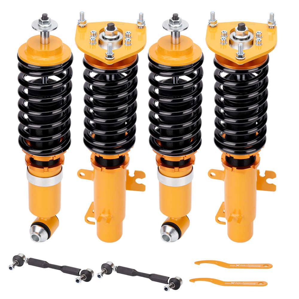  Adjustable Height Shock Absorbers Tuning Coilovers Kit compatible for Mini Cooper 2007-2013