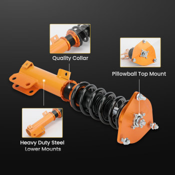 Coilover Lowering Kit compatible for Mitsubishi Galant 99-03 Adj. Height Shock Absorber