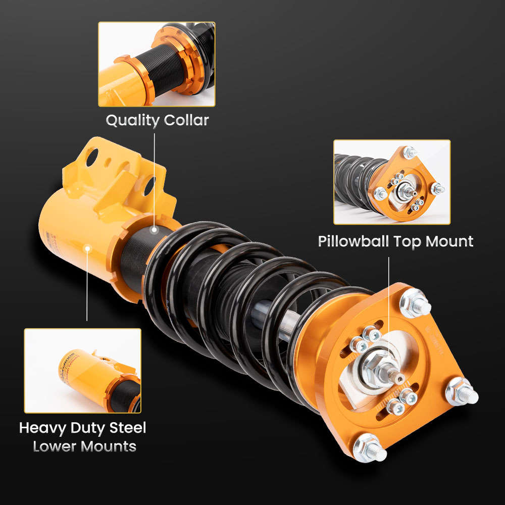 Maxpeedingrods Coilovers Suspension & Camber Plates For Ford Mustang 4th Gen 94 04 Adj Damper