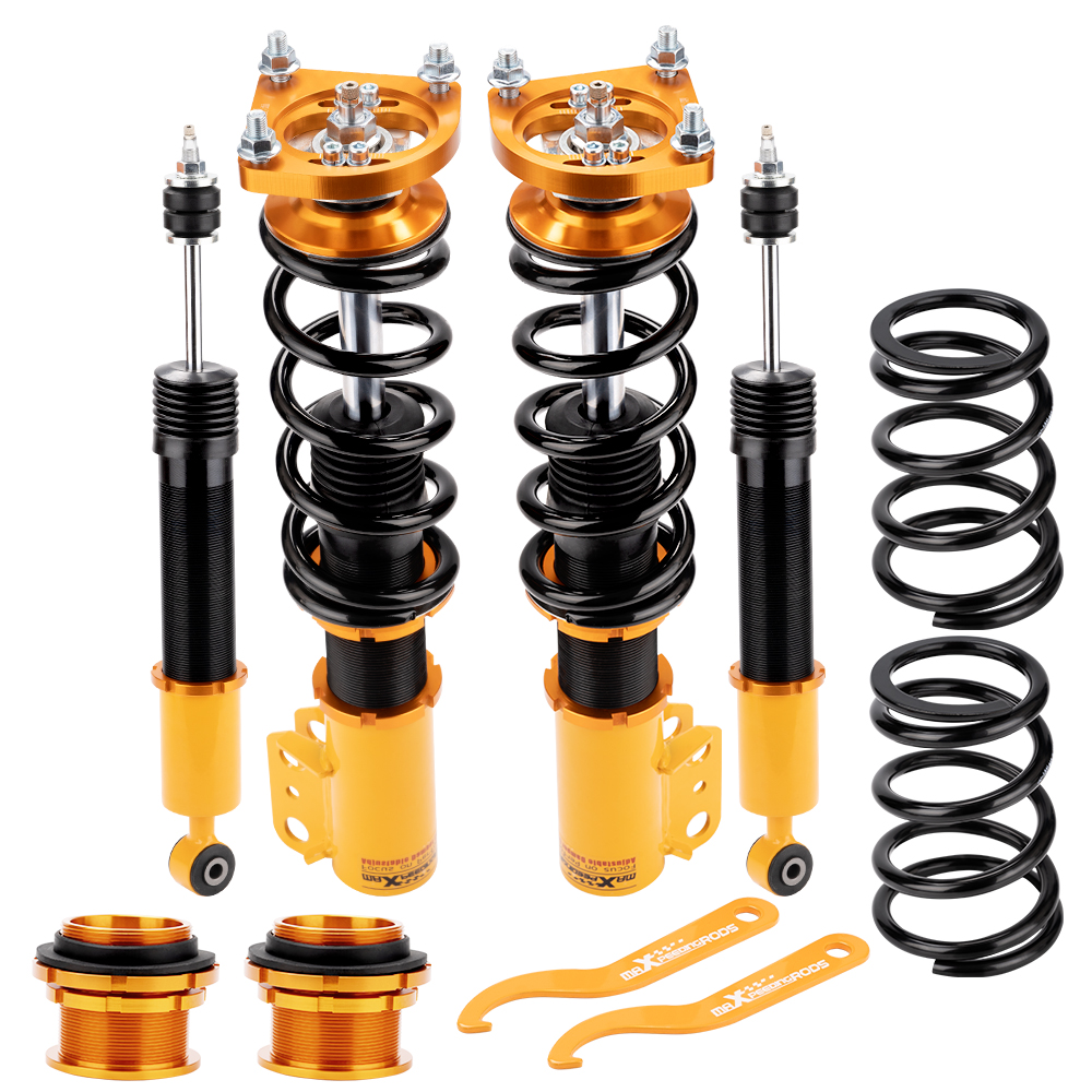 for ford mustang 4th 1994-04 coilovers suspension shock kits compatible 24 ways adj. damper