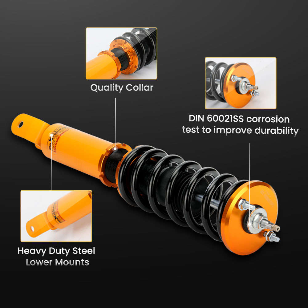 Yellow compatible for Nissan Fairlady Z 300ZX Z32 Adjustable 24 Way