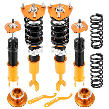 Compatible for Nissan 350Z Z33 2003 - 2009 Shock Absorbers Adjustable Height Coilovers Suspension Kit 