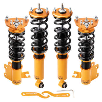 24-ways Damper Adjustable Coilover Suspensions compatible for Nissan s13 coilovers 240SX 180SX 88-94