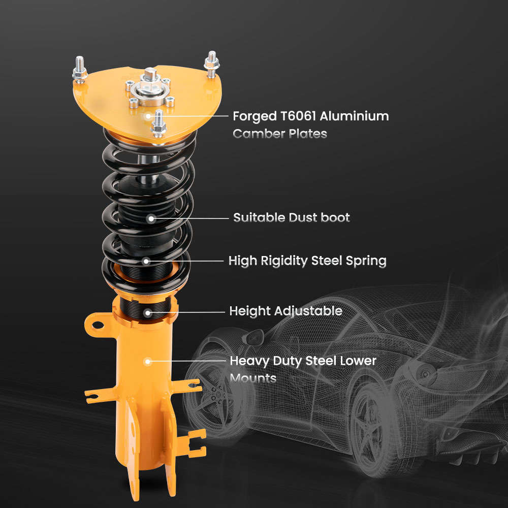 MaxpeedingrodsPerformance Full Coilovers Suspension Damper Kits