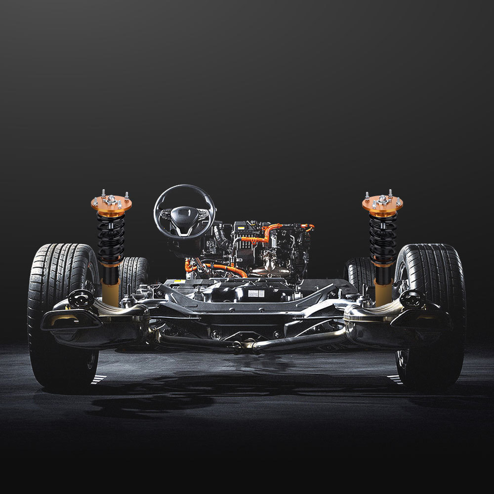 Rear Coilover Lowering Spring Kit compatible for Porsche Cayenne 1st (9PA) Chassis E1