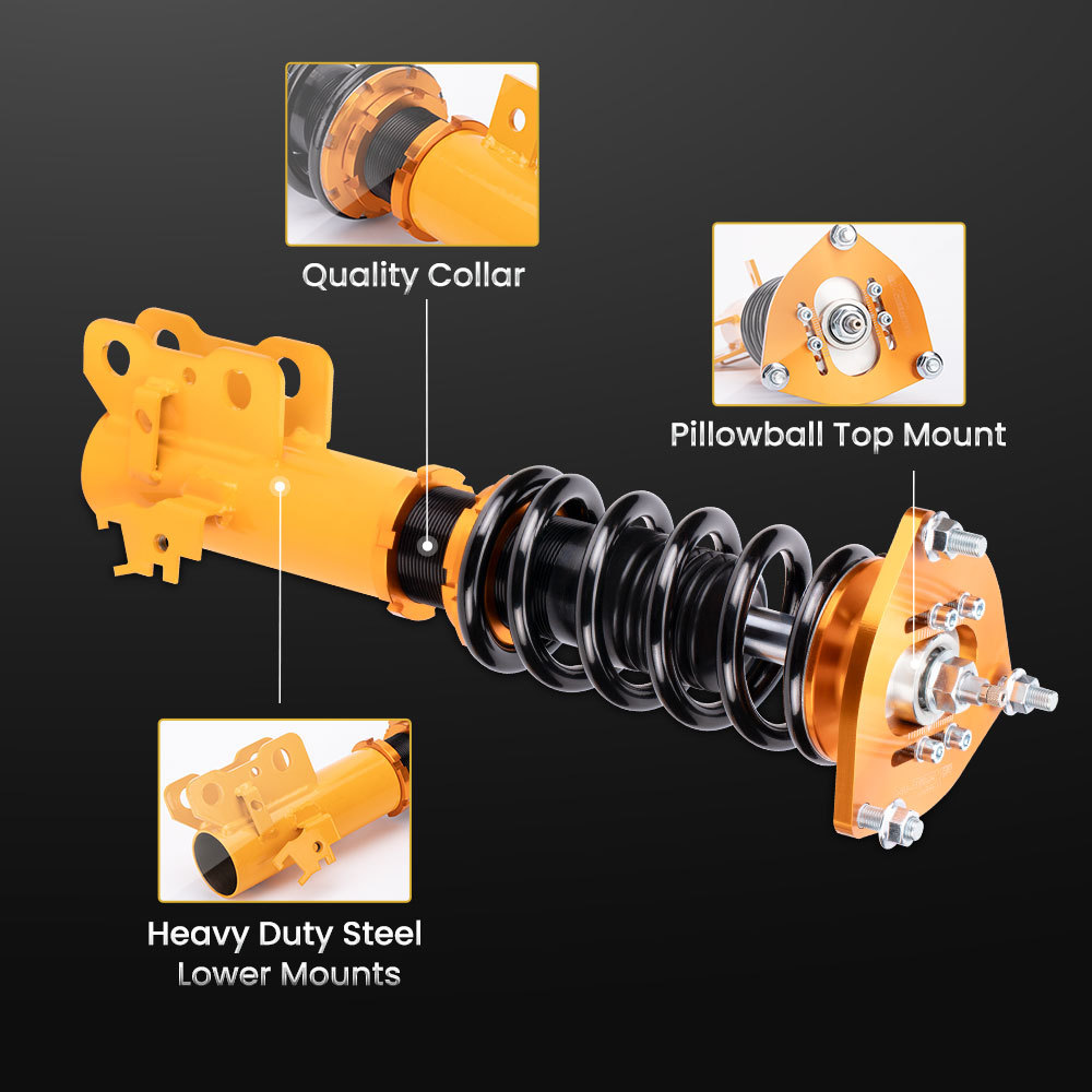 Compatible for Scion TC 2011-2016 AGT20 24 Ways Damper Adj. Shocks Coilover Suspension Kits  Lowering Kit