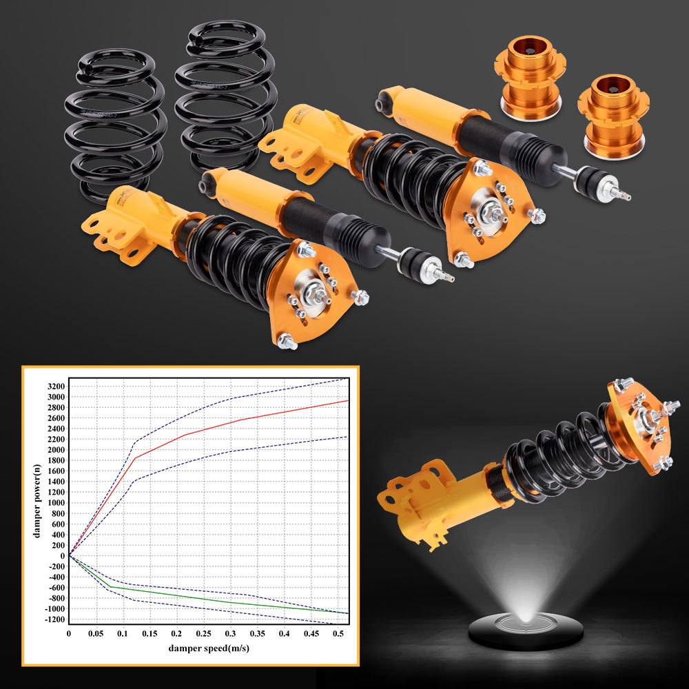 Compatible for Scion TC 2011-2016 AGT20 24 Ways Damper Adj. Shocks Coilover Suspension Kits  Lowering Kit